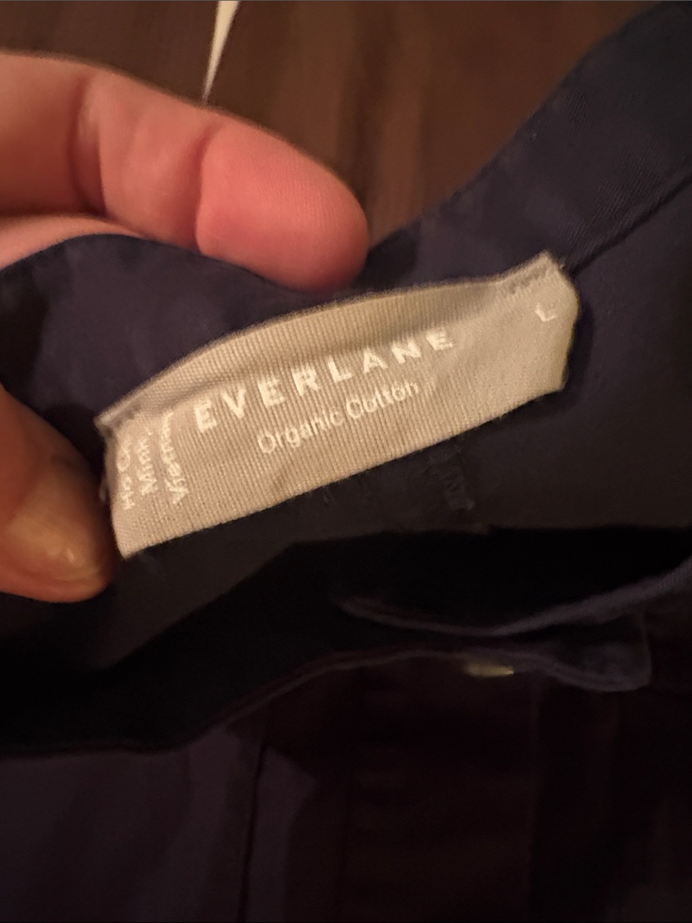 Everlane Navy Utility Jumpsuit Size L - Picture 9 of 10
